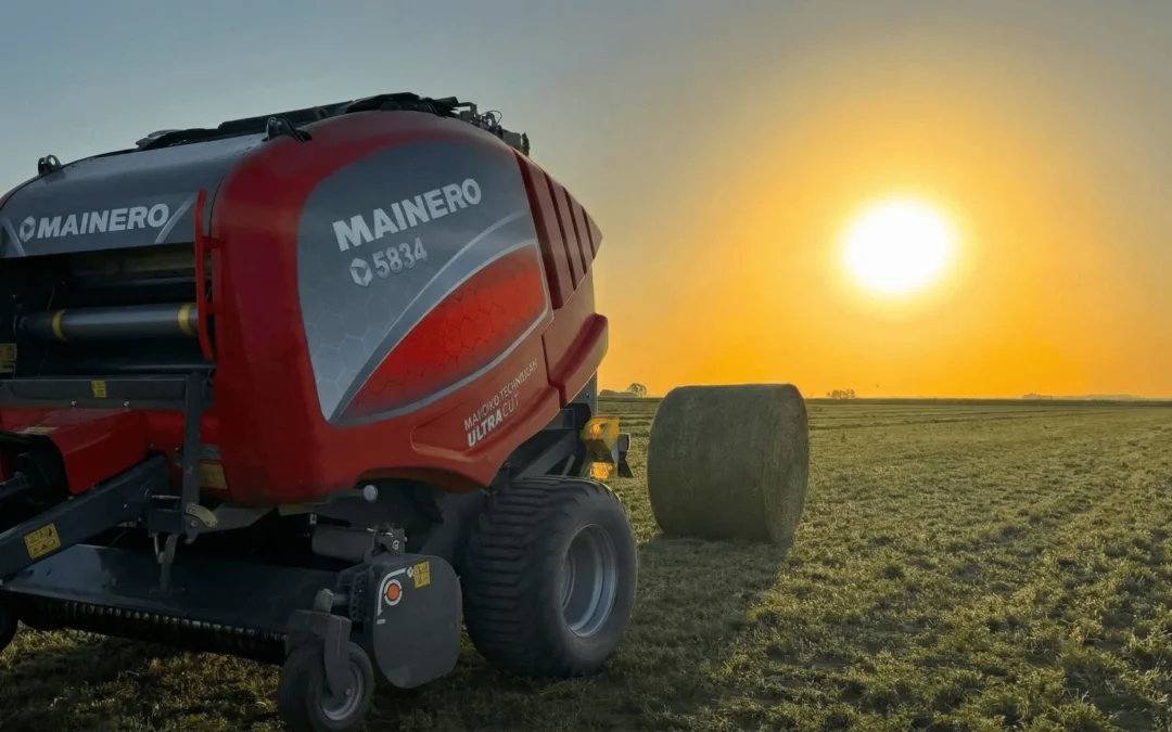 Rotoenfardadora Mainero 5834: la solución inteligente para un henificado sin pérdidas